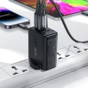 Ładowarka sieciowa wtyczka angielska UK GaN 65W 1x USB 2x USB-C PD biała ACEFAST