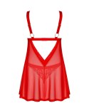 Koszulka Elianes Babydoll + stringi GRATIS! Czerwony XL/XXL