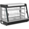 Witryna grzewcza nastawna do prezentacji potraw 3 półki 1600W 150L Royal Catering