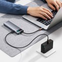 11w1 HUB adapter USB-C do USB-C PD 4x USB HDMI VGA AUX RJ45 SD TF szary BASEUS