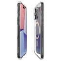 Etui Ultra Hybrid Mag z MagSafe na iPhone 15 Pro Max złote SPIGEN