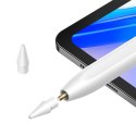 Rysik stylus do iPad z aktywną wymienną końcówką Smooth Writing 2 z kablem USB-C biały BASEUS