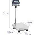 Waga platformowa przemysłowa 30 x 40 cm 60 kg / 0.002 kg Steinberg Systems