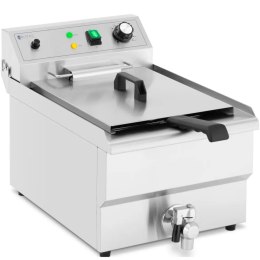 Frytownica elektryczna z kranem spustowym 230 V 3000 W 13 l Royal Catering