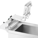 Frytownica elektryczna z kranem spustowym 230 V 3000 W 13 l Royal Catering