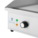 Grill elektryczny płyta grillowa gładka ryflowana 727 x 420 mm 4400 W Royal Catering