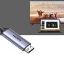 Kabel przewód przejściówka USB-C - HDMI 2.1 8K 60Hz 1.5m szary UGREEN