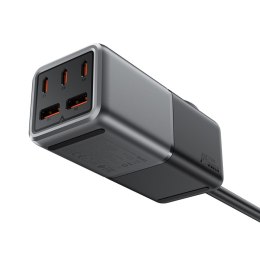 Ładowarka biurkowa stacja ładowania Z2 GaN 75W PD 3x USB-C 2x USB-A czarno-szara ACEFAST