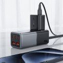 Ładowarka biurkowa stacja ładowania Z2 GaN 75W PD 3x USB-C 2x USB-A czarno-szara ACEFAST