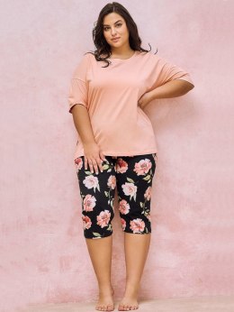 Piżama Margot 3161 Brzoskwiniowy XXXXL