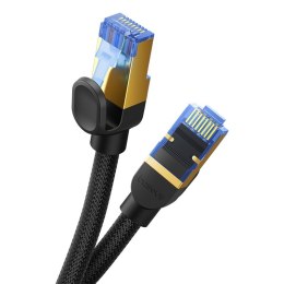 Szybki kabel sieciowy LAN RJ45 cat.7 10Gbps plecionka 25m czarny BASEUS