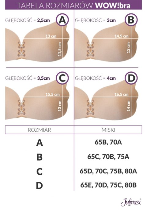 Biustonosz Wow! Bra Beżowy D Biustonosz Wow! Bra Beżowy D