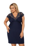 Koszulka Tess plus Dark Blue Granatowy XXXXL