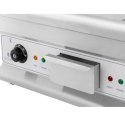 Grill płyta grillowa podwójna gładka ryflowana z szufladą na tłuszcz 230 V 2x 3200 W Royal Catering