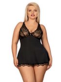 Koszulka Luvae Babydoll + stringi GRATIS! Czarny S/M