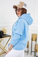 Bluza z kapturem Noemi WJ8890 Baby Blue Baby Blue L