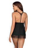 Koszulka Chiccanta Babydoll + stringi GRATIS! Czarny S/M