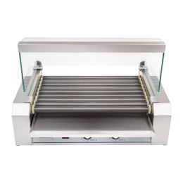 Grill rolkowy z szybą Roller grill z rolkami z teflonu 9T Royal Catering